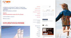 Desktop Screenshot of maisonculturetournai.com