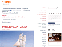 Tablet Screenshot of maisonculturetournai.com